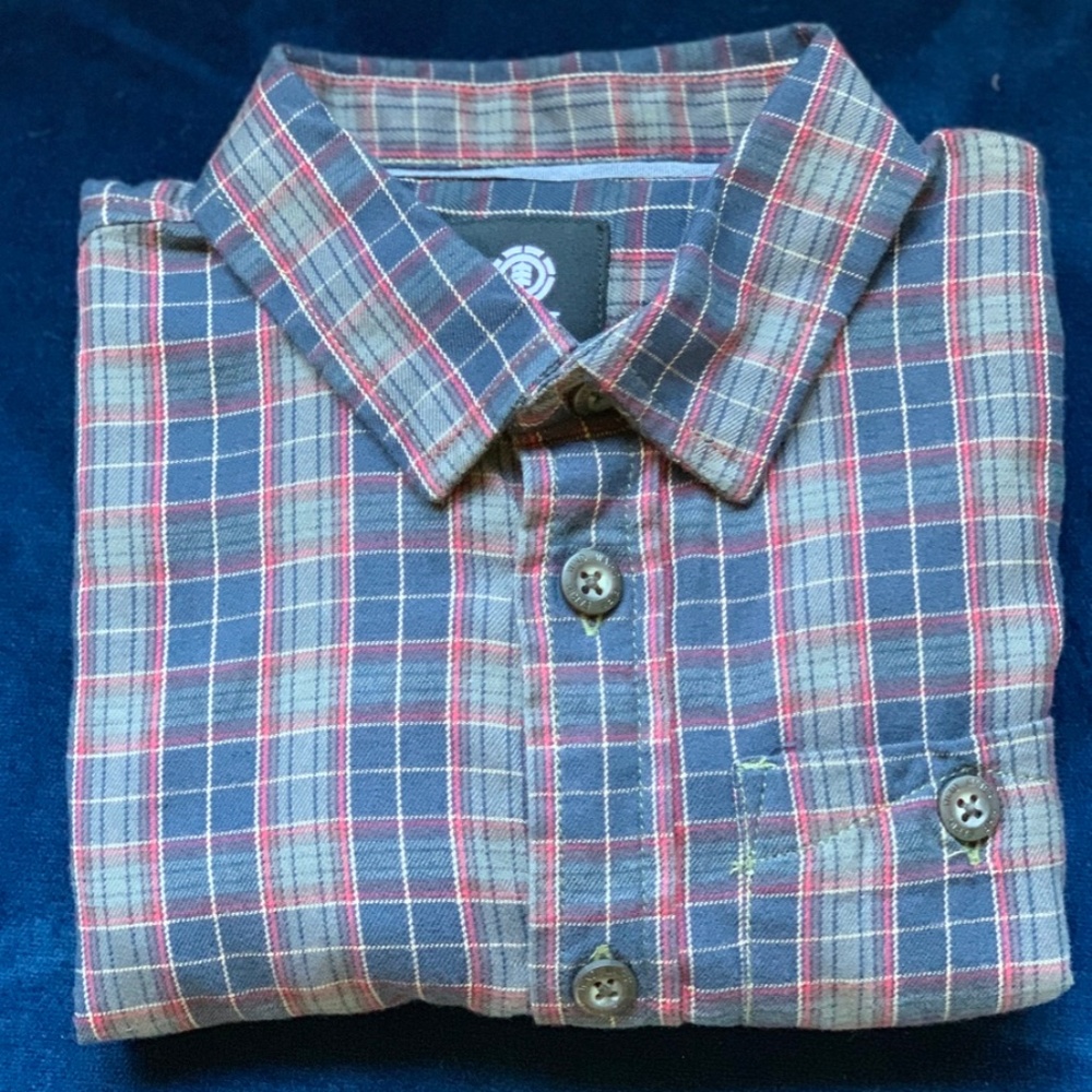 Boys Element Button Down Shirt